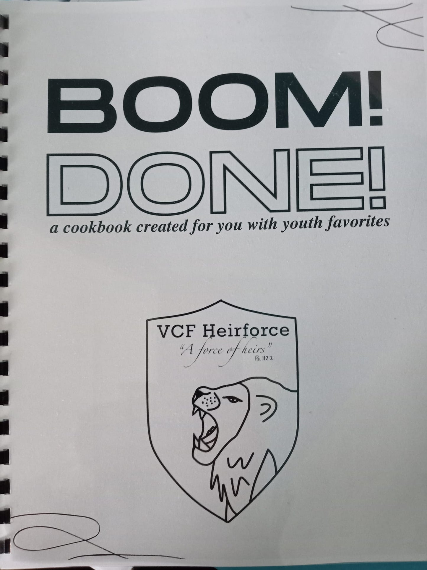 Heirforce BOOM Cookbook
